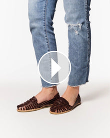 Womens | Ecuador Huarache Sandal | Chocolate