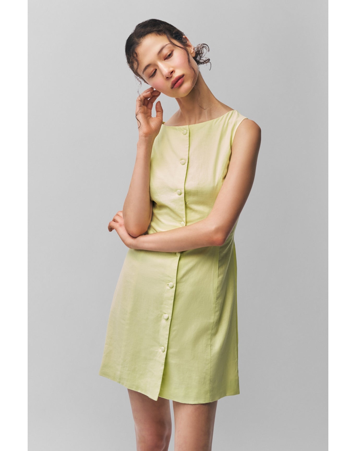 Elada Dress | Pistachio