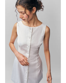 Elada Dress | White