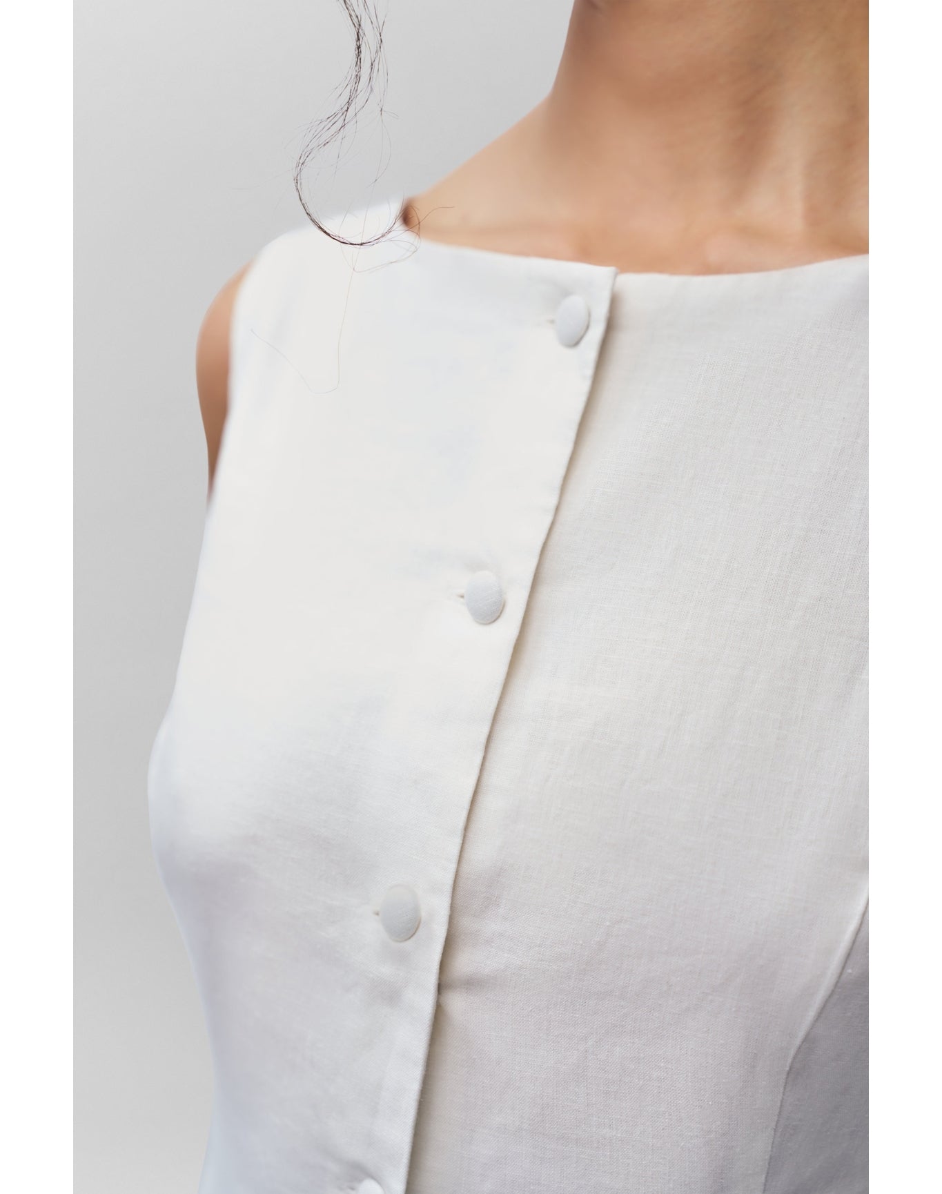 Elada Dress | White