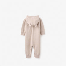Unisex | Hooded Knit Jumpsuit | Taupe