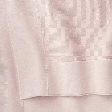 Girls | Pale Pink Sofia + Finn Knit Baby Blanket | Pink