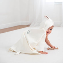 Unisex | Cream Lambie Hooded Baby Bath Wrap | Cream