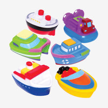 Unisex | Boat Party Squirtie Baby Bath Toys | Multi