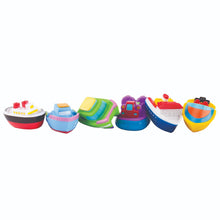 Unisex | Boat Party Squirtie Baby Bath Toys | Multi