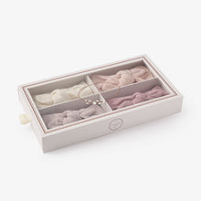 Girls | Brushed Cotton Knotted Bow Headband 4 Pack | Multi