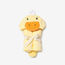 Unisex | Yellow Duckie Hooded Baby Bath Wrap | Yellow