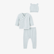Boys | Pale Blue Cashmere Baby Layette Set | Blue