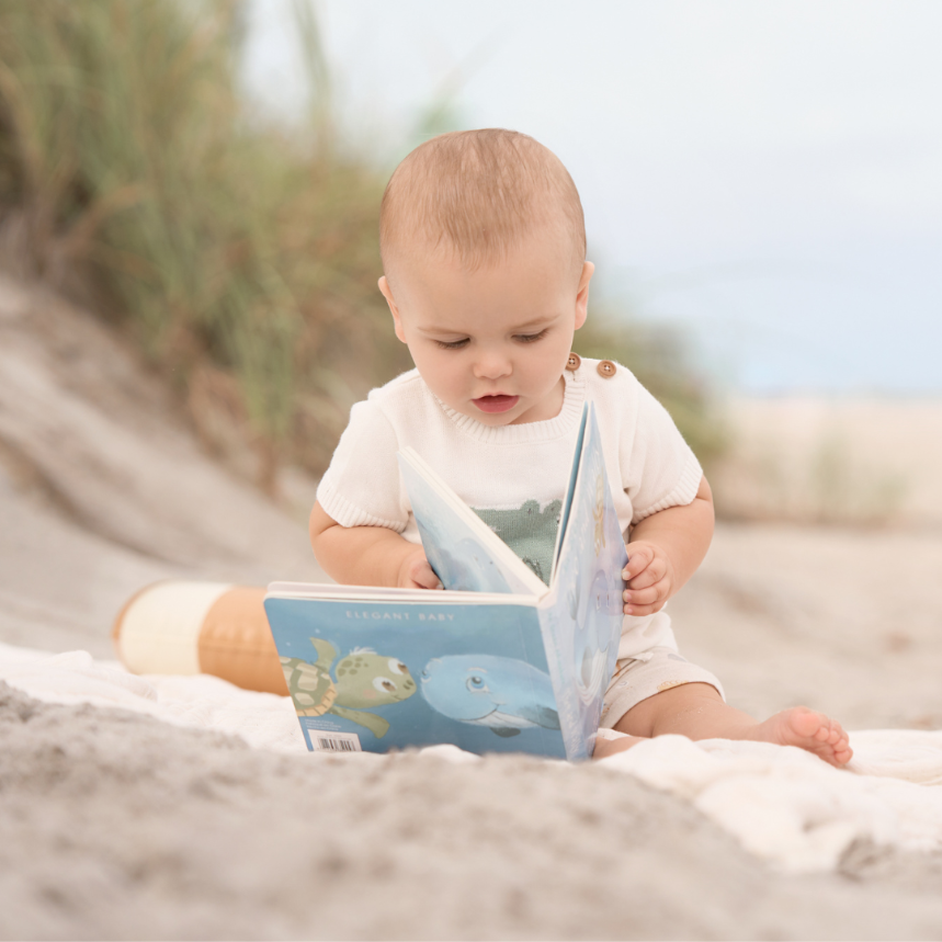 Unisex | An Ocean Adventure Board Book | Blue