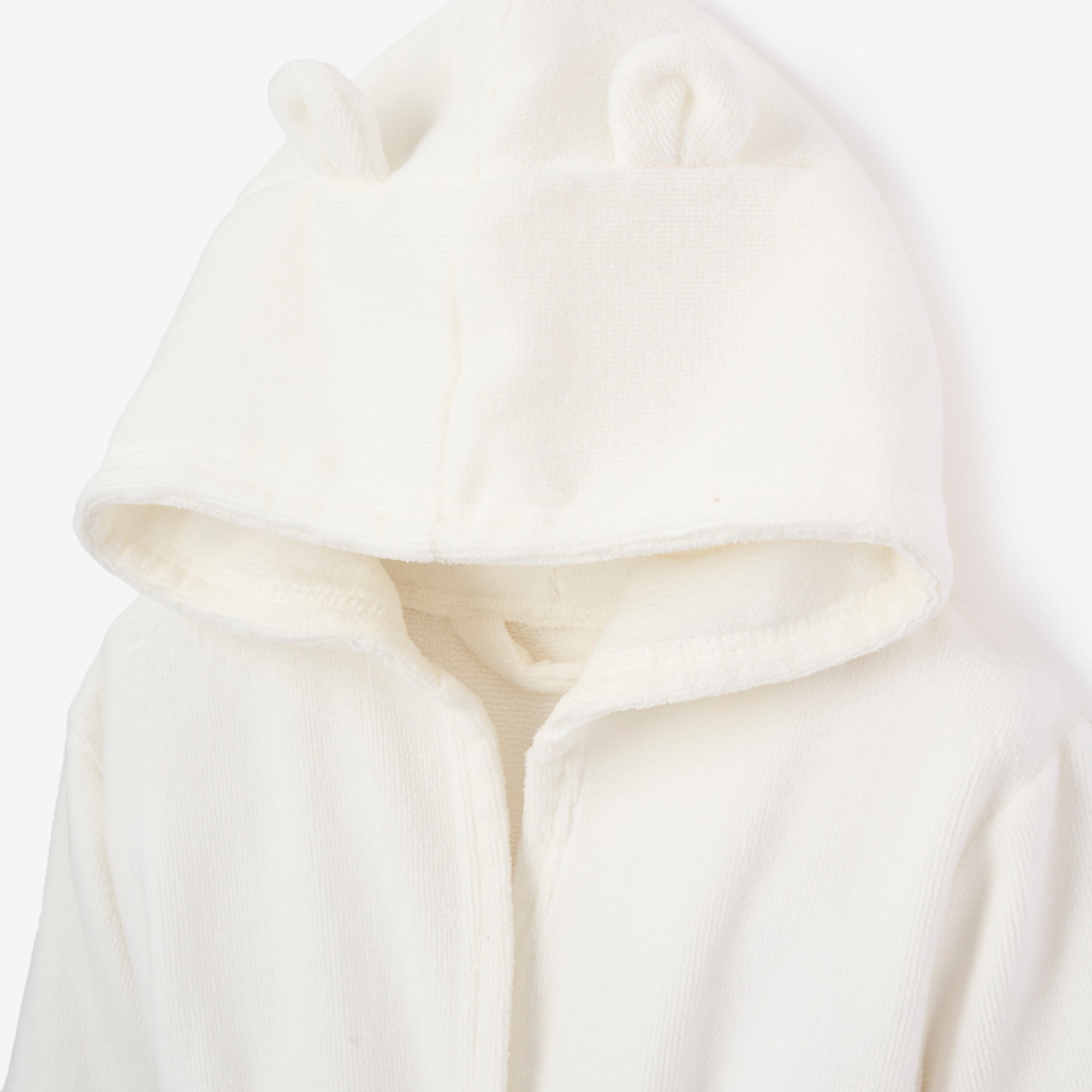 Unisex | White 2-4T Terry Bath Robe | White
