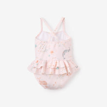 Girls | Pink Sea Magic Baby Ruffle Swimsuit | Pink
