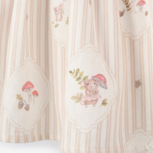Girls | Magical Mouse Cameo Stripe Mini Cord Lace Collar Dress + Bloomer Se | Pink