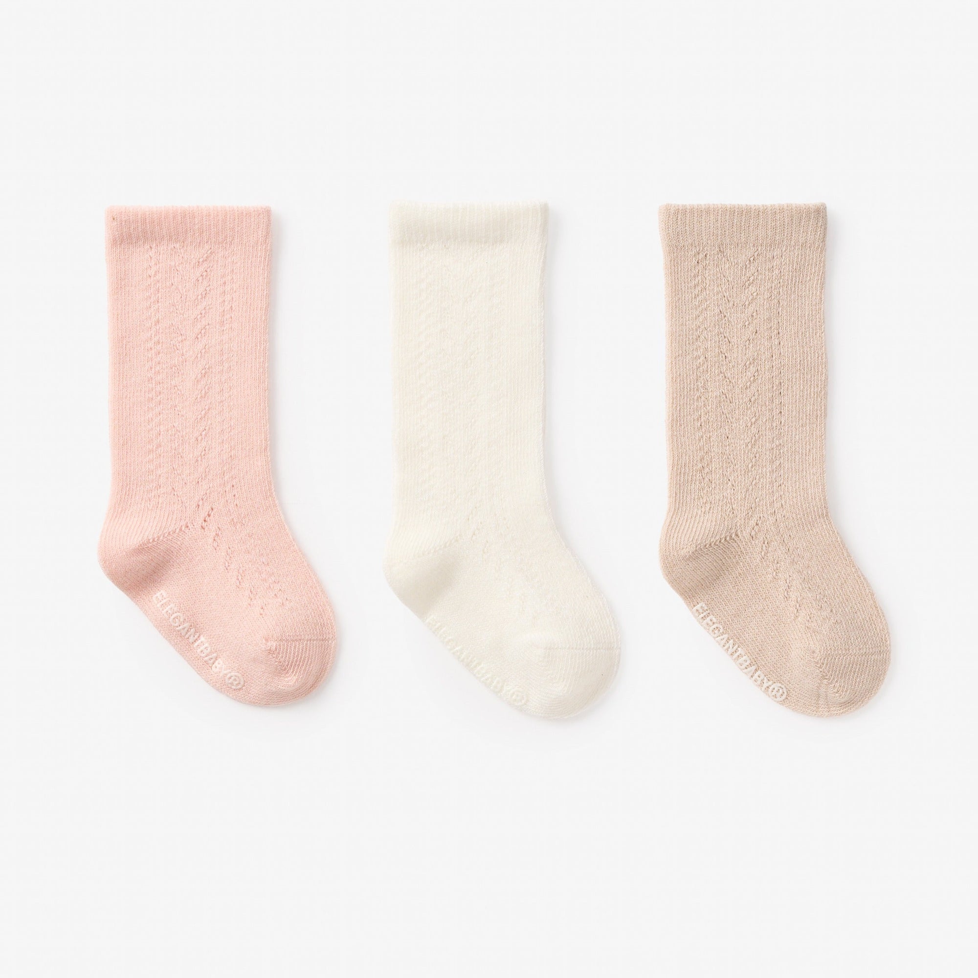 Girls | Pointelle Knee Sock Set - 3PK | Multi