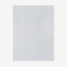 Boys | Pale Blue Pointelle Knit Baby Blanket | Blue