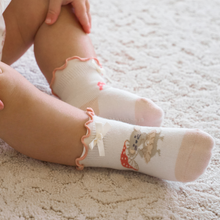 Girls | Magical Mouse Non Slip Baby Socks 6pk | Multi