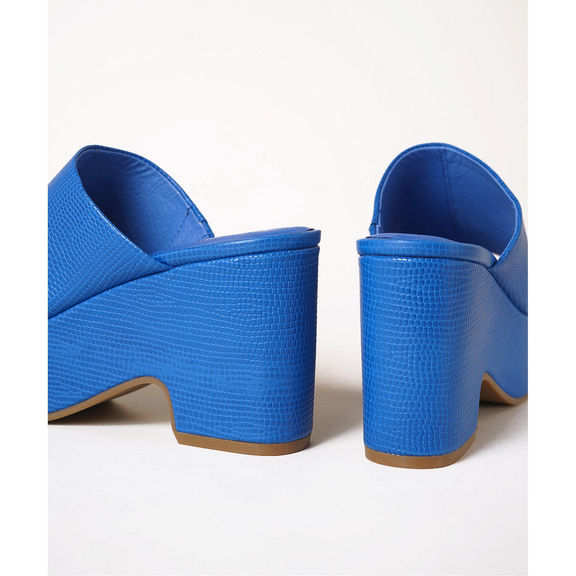 Ellery Platform Sandal | Azure