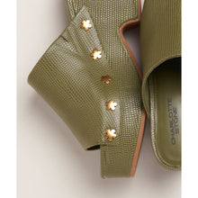 Ellery Platform Sandal | Khaki Flower