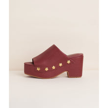 Ellery Platform Sandal | Merlot