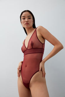 Bare Soft Cup Bodysuit | Bloodstone