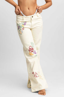 Women | Lauren Embroidered Pants | Spellbound