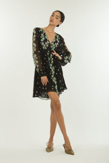 Emerson Dress | Black Floral Alley