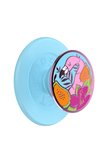 Enamel Flamingo | Blue