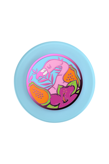 Enamel Flamingo | Blue