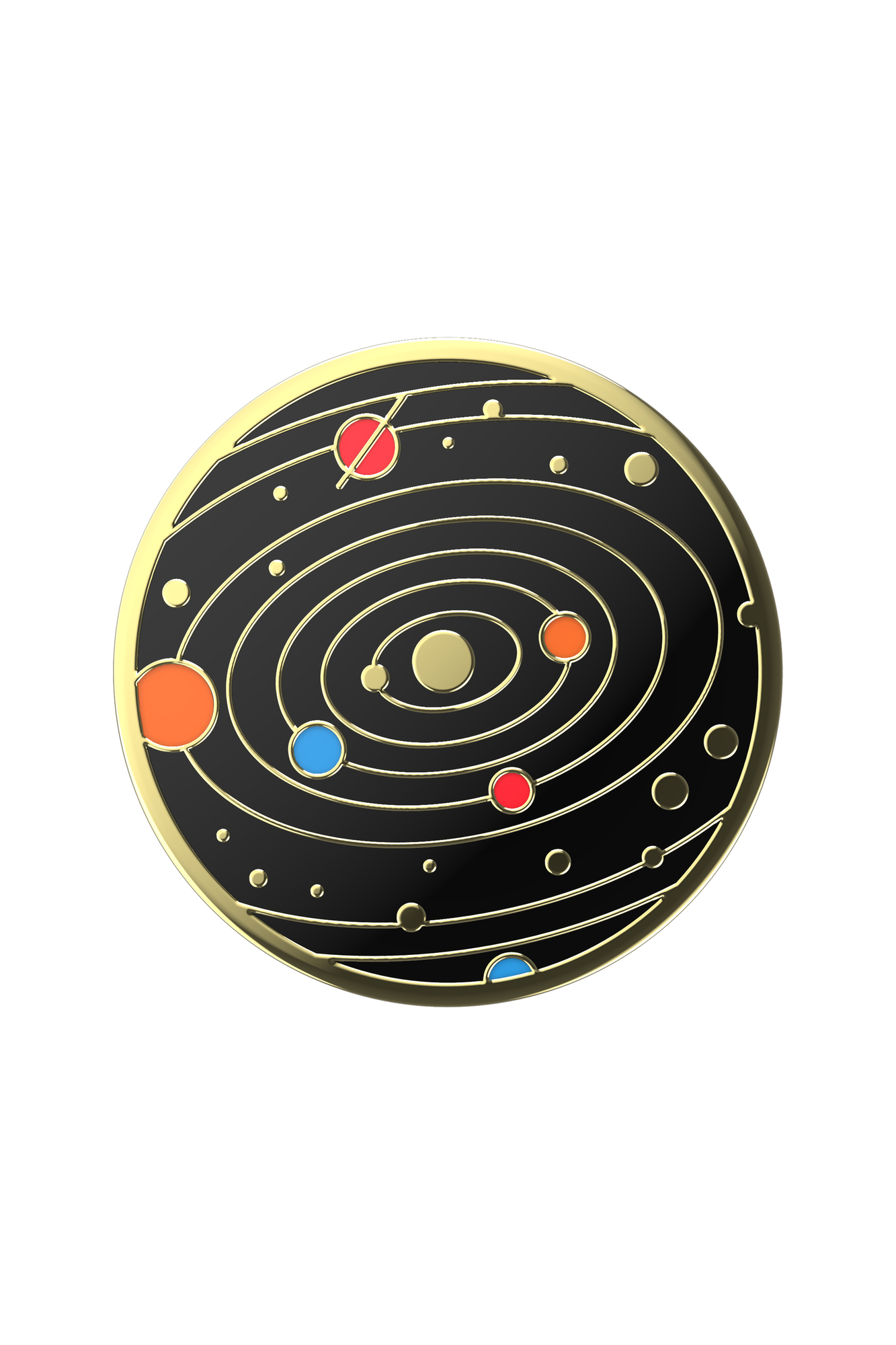 Enamel Solar Flare | Black