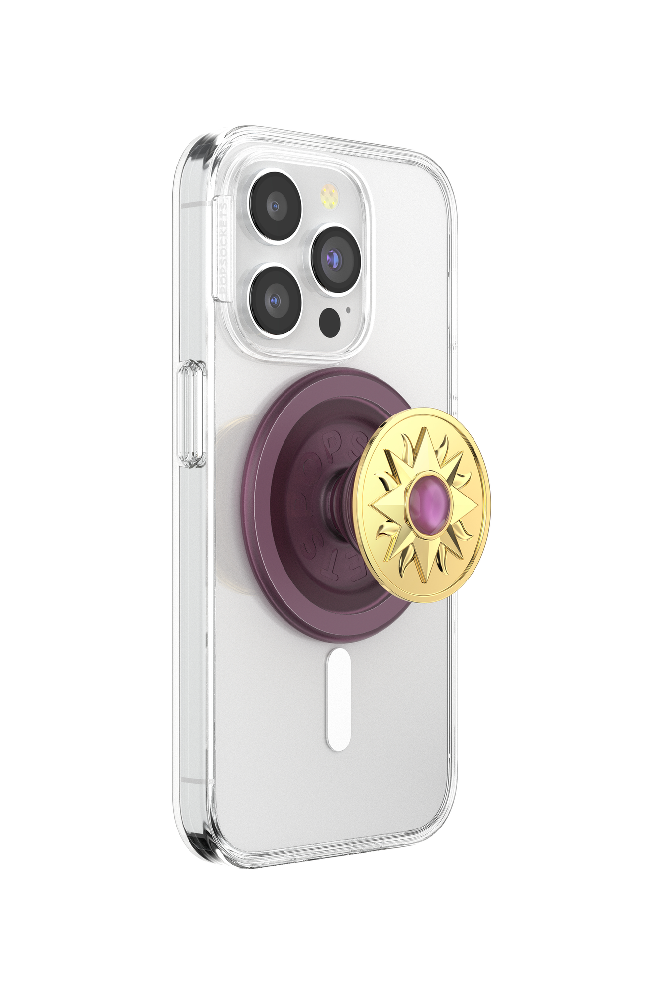 Enamel Sun Jewel Mauve | Purple