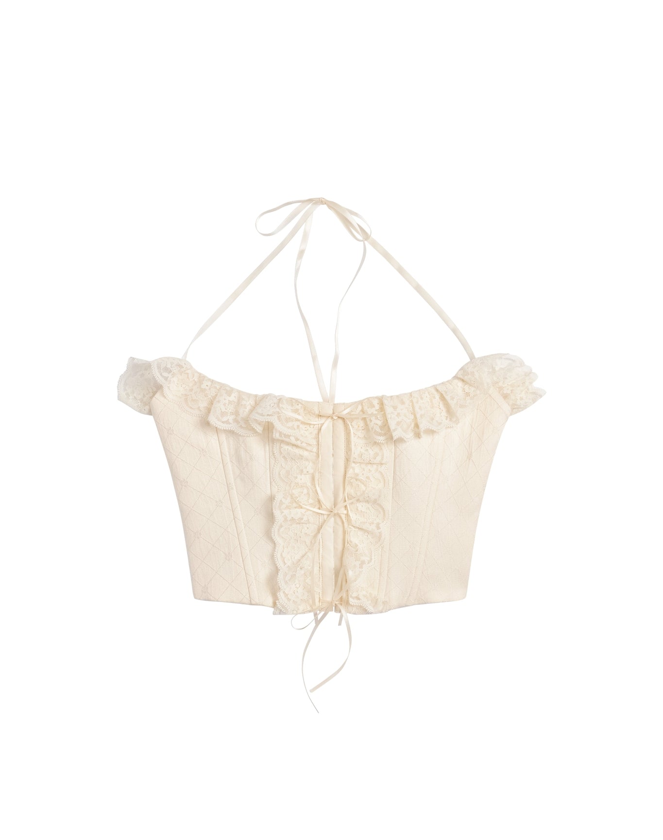 Eris Lace Corset | Ivory