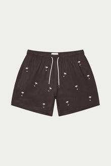 Espresso Martini Swim Short | Tan