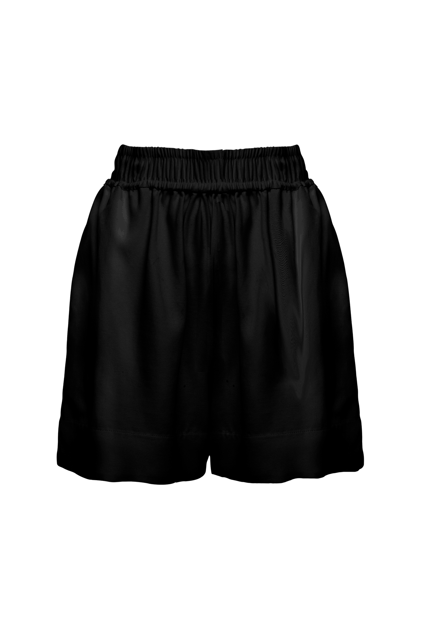 Gathered Short | Black