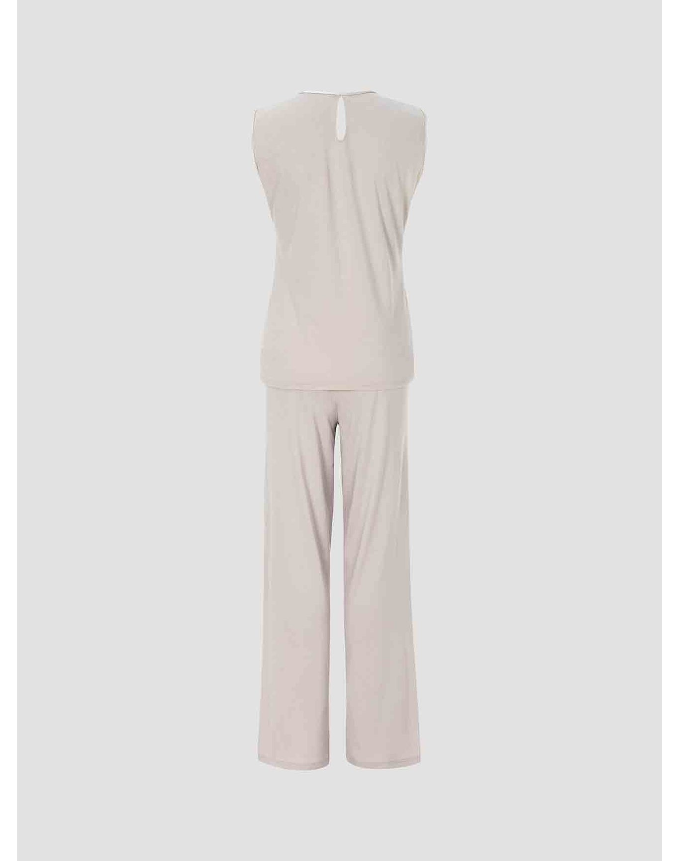 Estelle Pajama Set | Light Gray