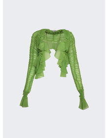 Ester Manas | Women | Ruched Bolero | Pistachio
