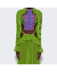 Ester Manas | Women | Ruched Bolero | Pistachio