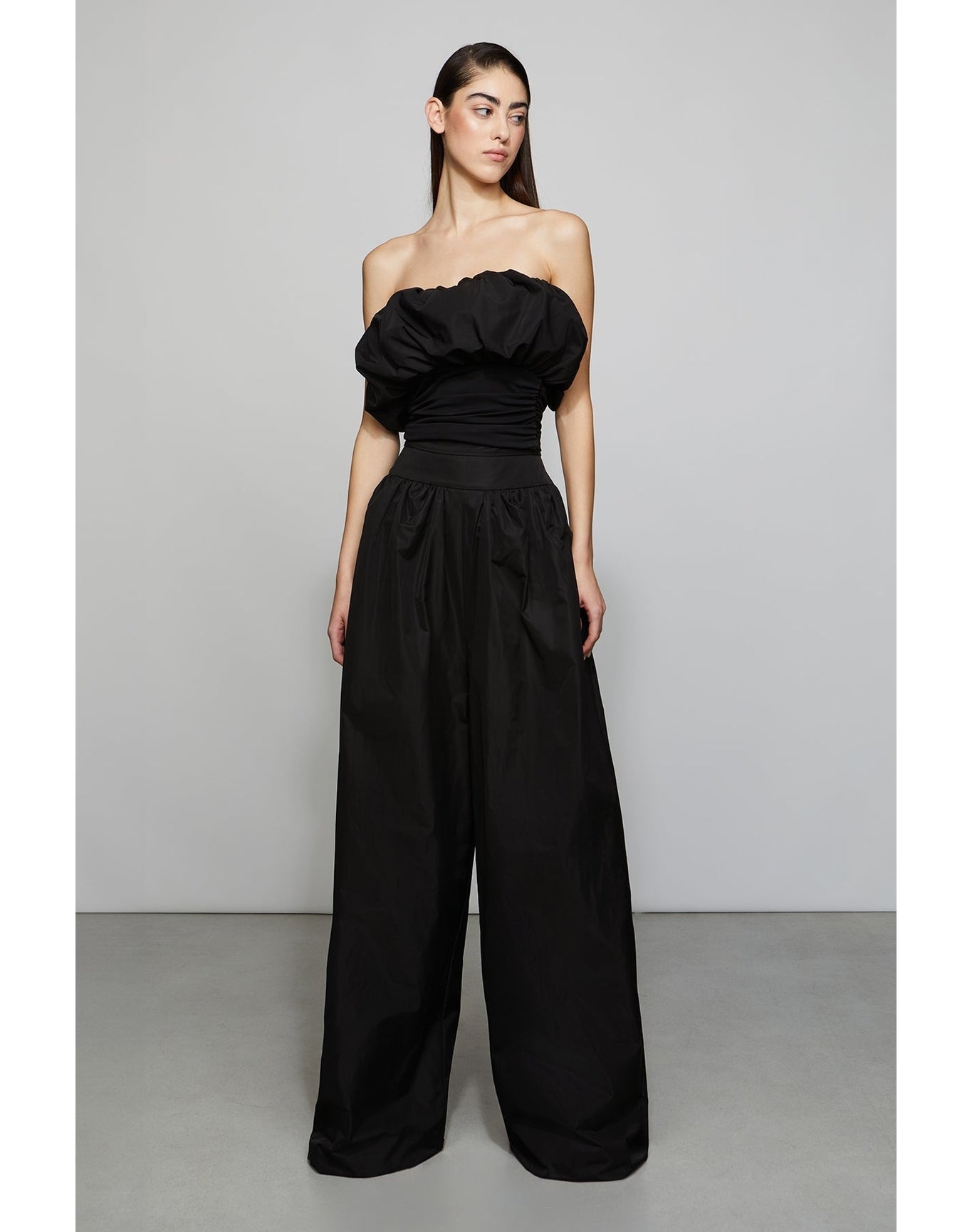 【OMMO】BUSTIER DOCKING KNIT TOP(黒) OMMO】BUSTIER DOCKING KNIT TOP(黒) OMMO ONLINE STORE