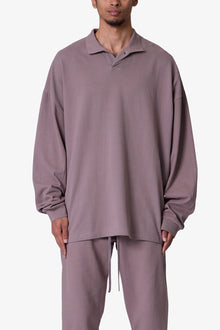 Every Day L/S Polo | Mauve