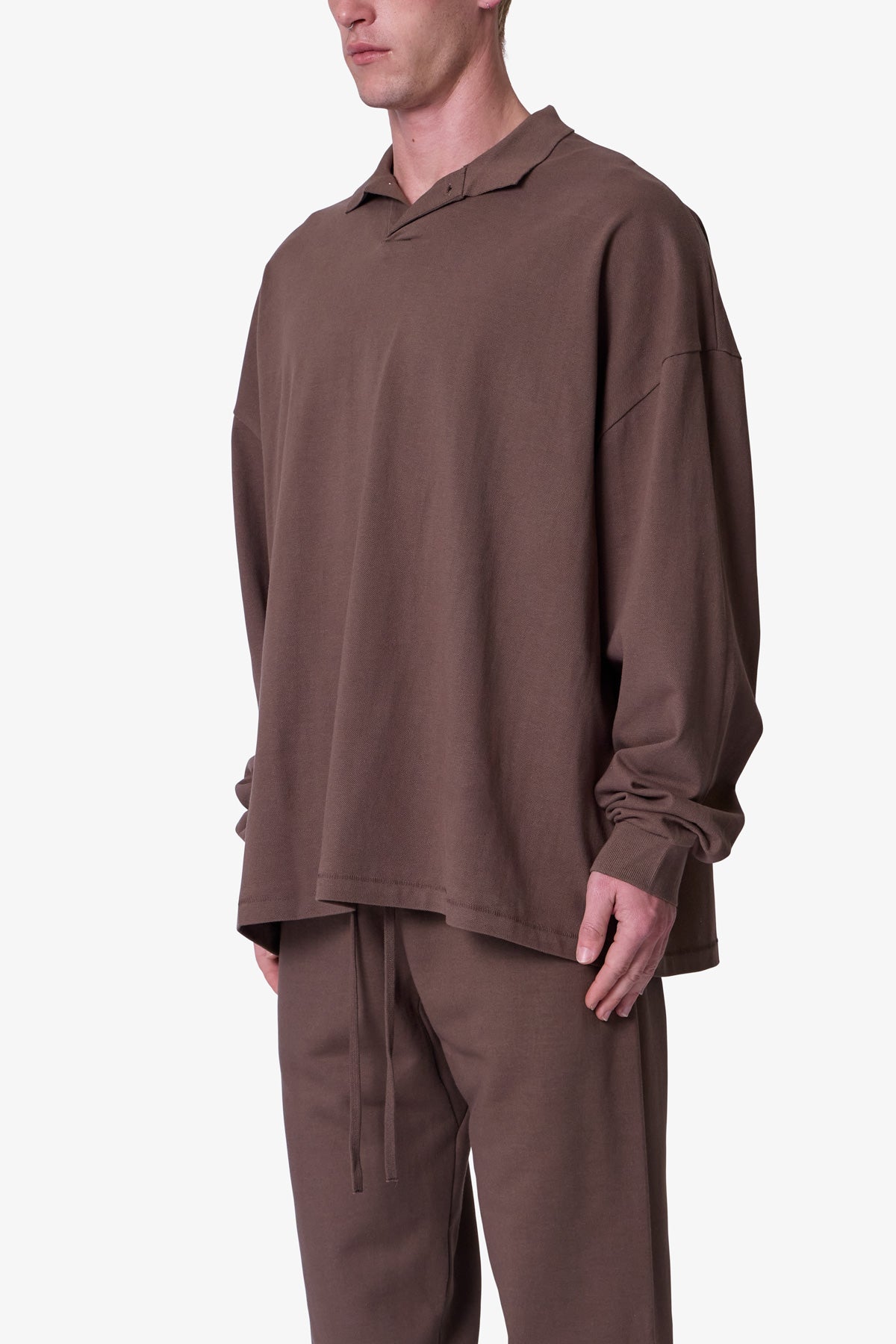 Every Day L/S Polo | Olive