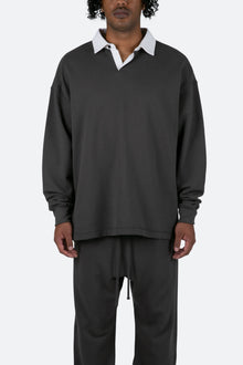 Every Day Rugby L x S Shirt | Charcoal Grey
