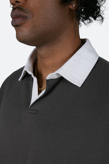 Every Day Rugby L x S Shirt | Charcoal Grey