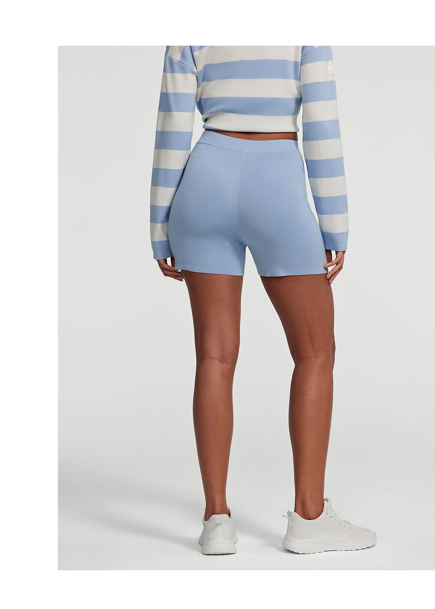 Everyday Knit Shorts | Sky Blue