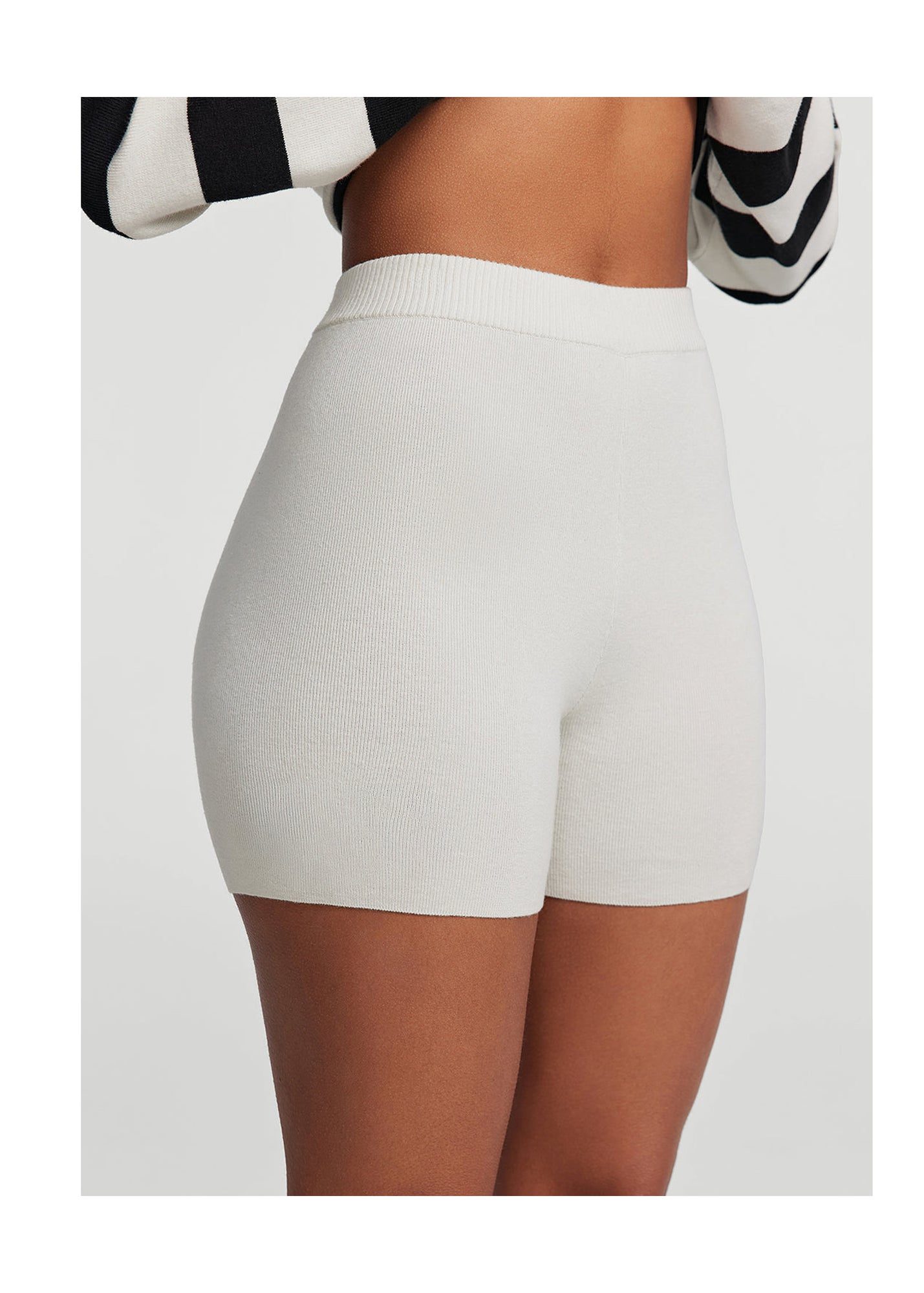 Everyday Knit Shorts | White