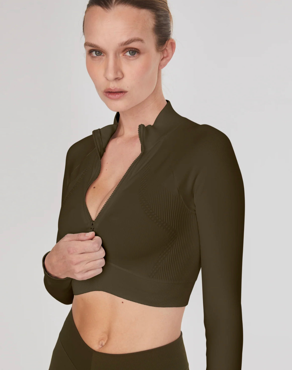 Exhale Long Sleeve | Army Green