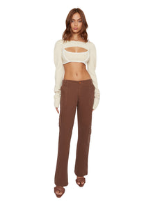Womens | Tactical Cargo Pants | Brown Clay