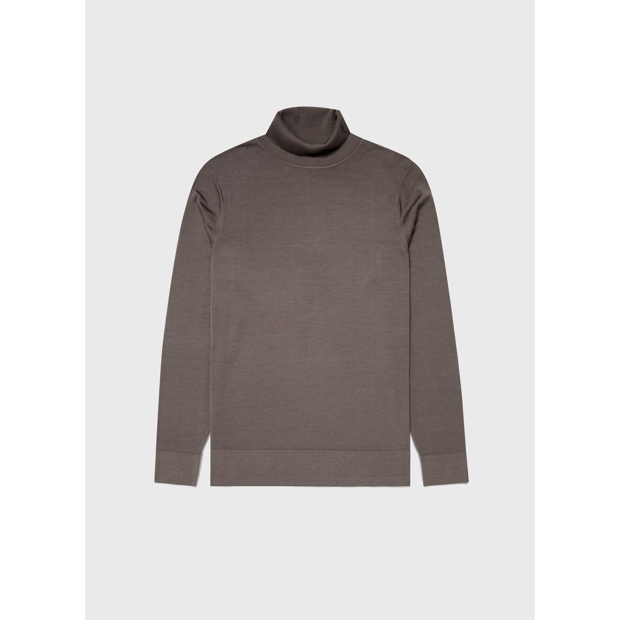 Extra-Fine Merino Roll Neck | Men | Cedar