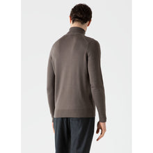 Extra-Fine Merino Roll Neck | Men | Cedar