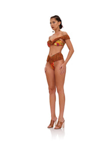 Eyo Bikini Top | Kola Print