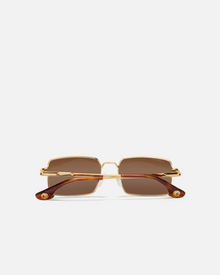 Eze Sunglasses | Gold | Smokey Grey Lens