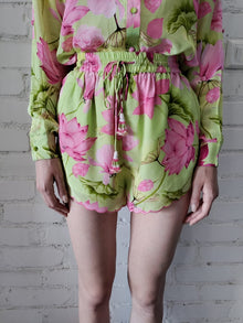 Rococo Sand | Ren Shorts | Green/Pink