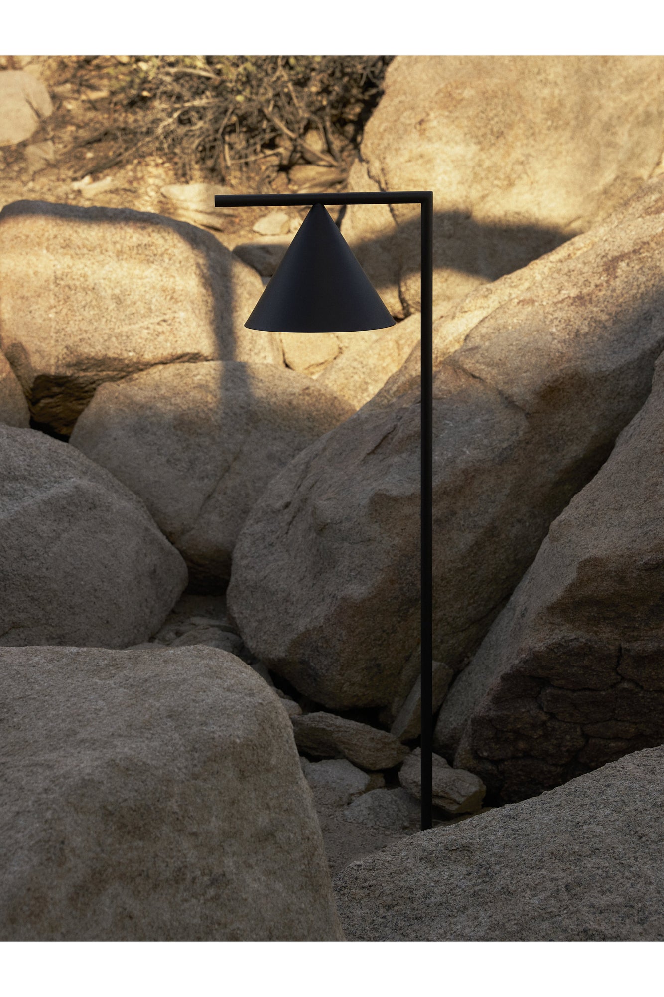 Captain Flint Outdoor Bollard 2 3000K | Deep Brown
